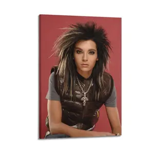 Bill Kaulitz Poster for Bedroom Aesthetic Canvas Wall Art Living Room Posters Painting Picture Print Modern Family Decor Artist Bathroom Poster