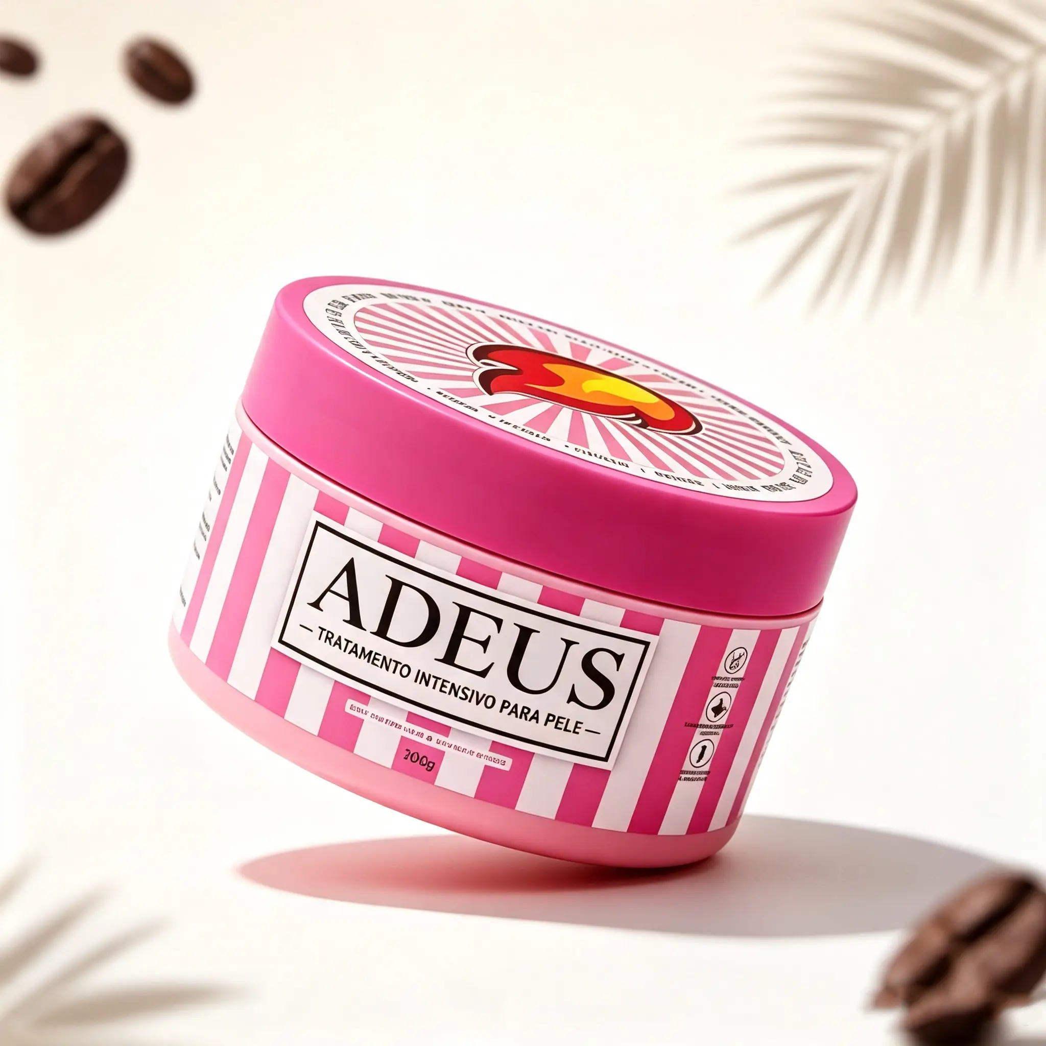 ADEUS Brazilian Caffeine Firming Body Cream 10.56oz – Hydrating & Smoothing Lotion for Dry, Crepey Skin | Visibly Improves Texture & Boosts Radiance Body Care Products Moisturizer Cosmetic Skin Repair