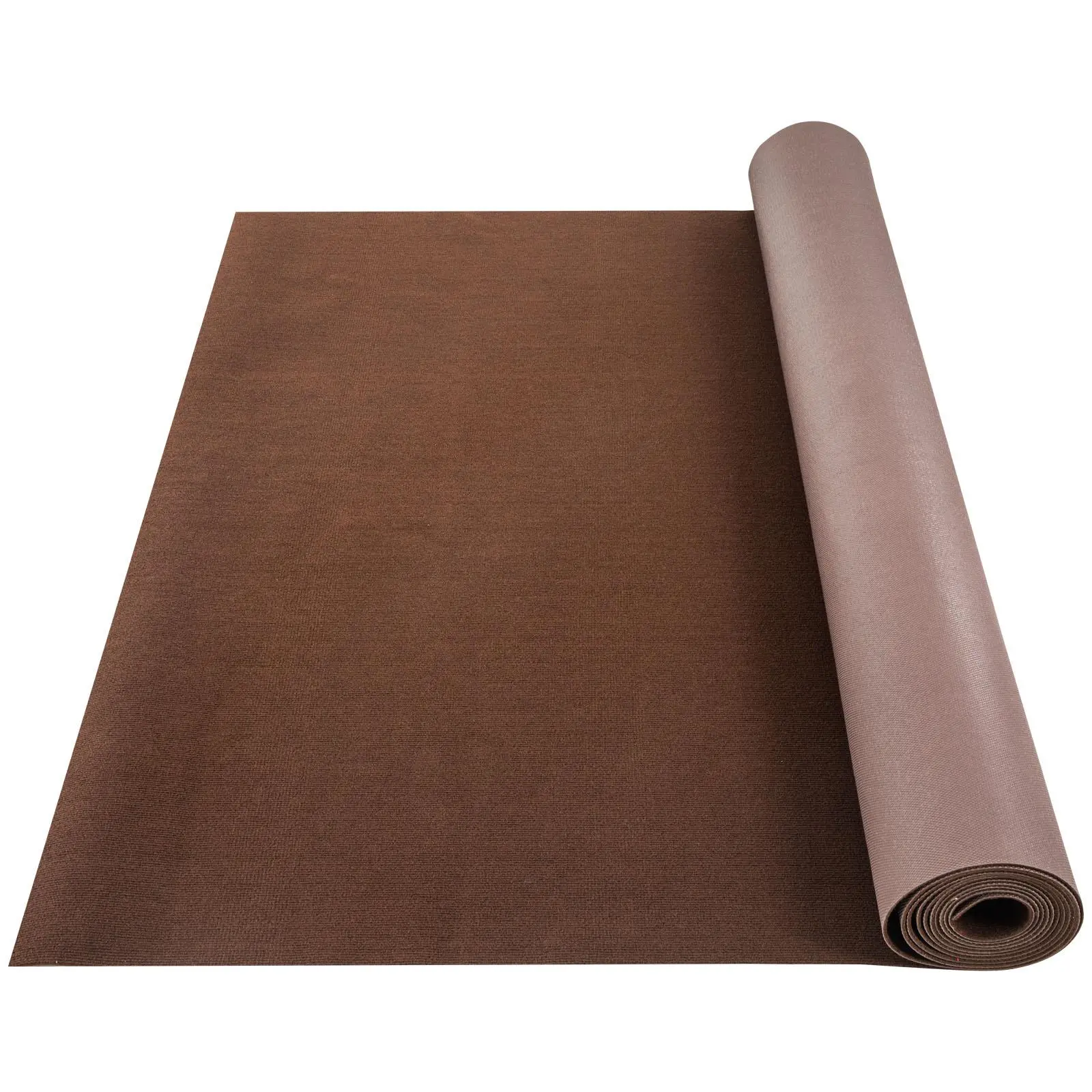 VEVOR Marine Carpet, TikTokShopBlackFriday, 6 x 18 ft Boat Carpeting, Deep Brown Marine Grade Boat Carpet, Indoor/Outdoor Marine Carpeting with Water-Proof TPR Backing, Water-Proof Carpet Roll for Home, Patio, Porch, Deck