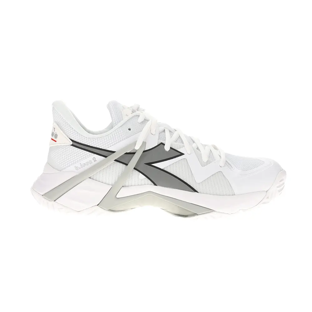 diadora Mens B.Icon 2 All Ground Tennis Sneakers Shoes - White diadora Mens B.Icon 2 All Ground Tennis Sneakers Shoes - White