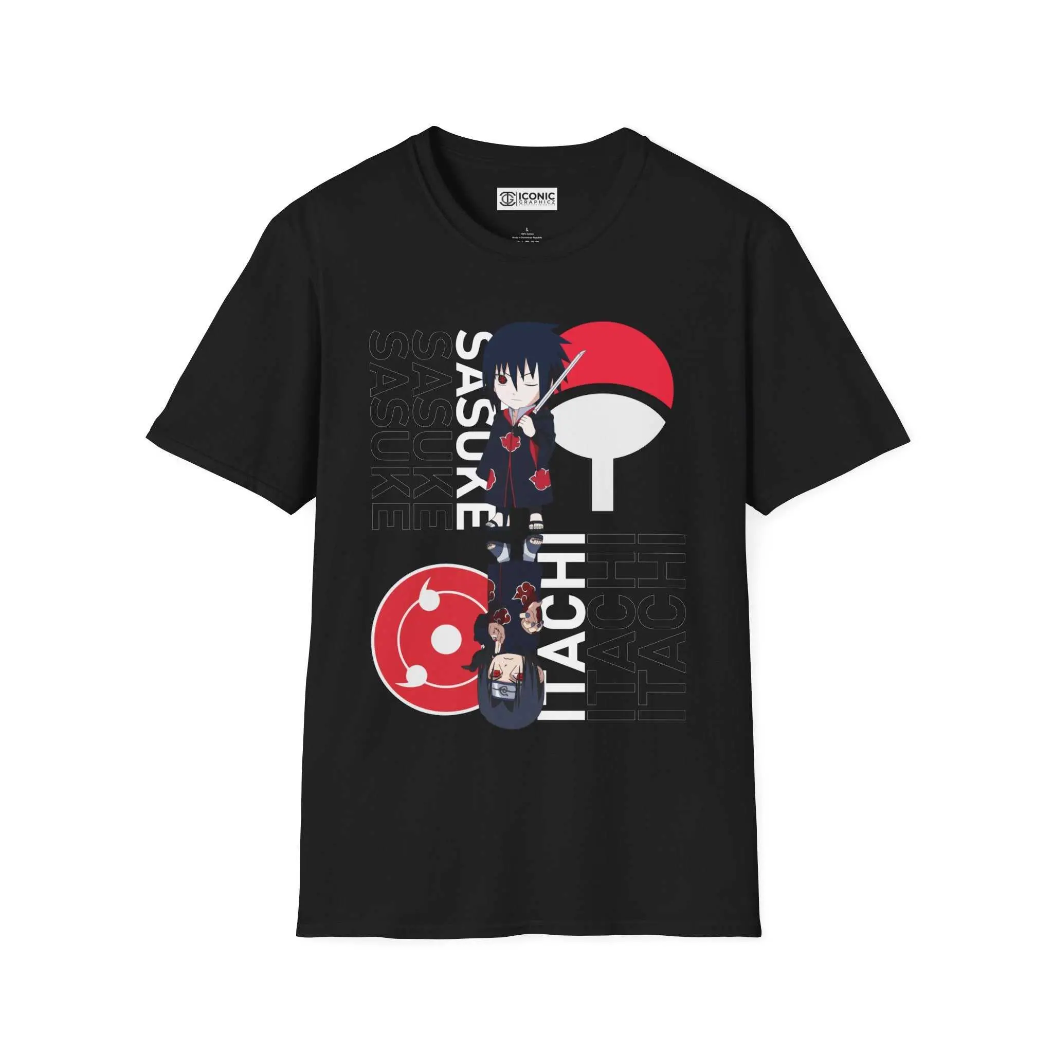 Sasuke & Itachi Unisex Softstyle T-Shirt