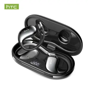 HTC NE57 Wireless OWS Earbuds Bluetooth 6.0, IPX5 Waterproof Earphones, Suitable for Office, Sports, Study and Audio Calls Built in Microphone Gaming Bluetooth Headphones