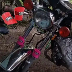 Motorcycle Dust Cover Shock Absorber Protector, Front Fork Modification Sand Guard, Motorcycle Decoration, Anti-Dust Protection