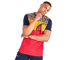 Ellesse Cirillo Colorblocked T Mens Active Shirts & Tees