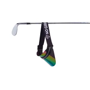 No Girls Allowed (NGA) "Brilliant Swing" Visor in Pink Holographic Mirror