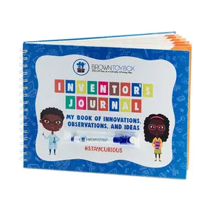 Inventor's Journal for Kids STEM Creativity Notebook Idea Book STEM Learning Activity Journal