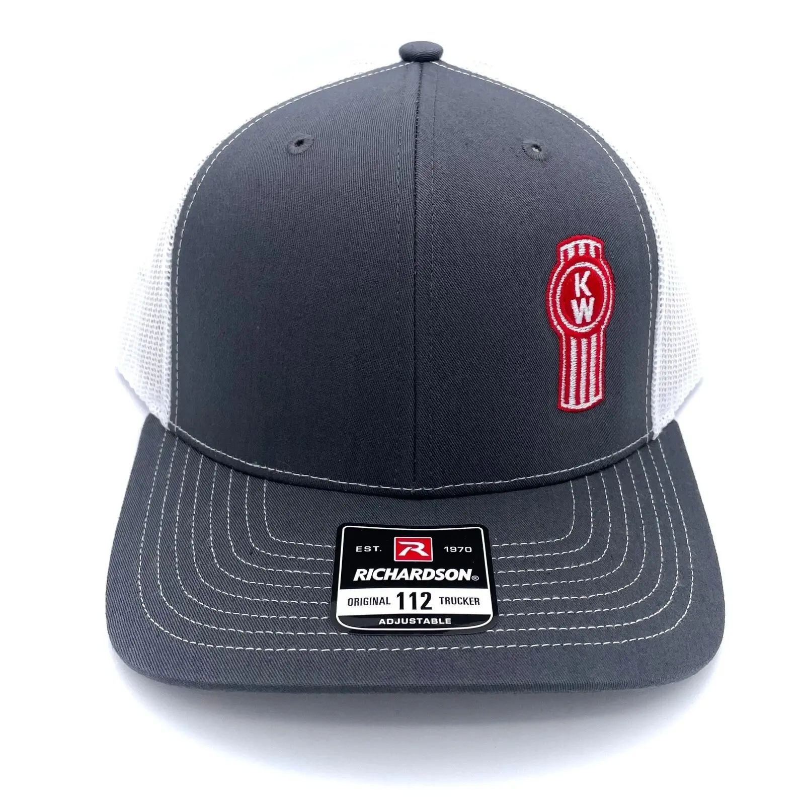 Kenworth Embroidered Richardson 112 Trucker Mesh Snapback Cap Hat