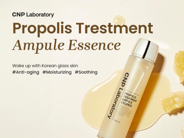 Honey Ceramide Toner - Propolis Treatment Ampule with Hyaluronic Acid, Ceramide & Centella Asiatica for Sensitive, Dry Skin, Repair Essence, Anti-Redness & Soothing Care, Korean Skincare for Radiant Complexion (150ml / 5.07 fl. oz)