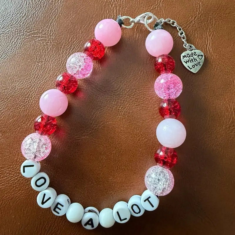 Care Bears beaded bracelet