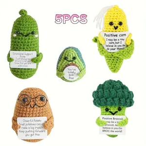 Handmade Gift,  Cute Knitted Funny  Desktop decorative ornaments Friend Birthday Mothers Day Easter