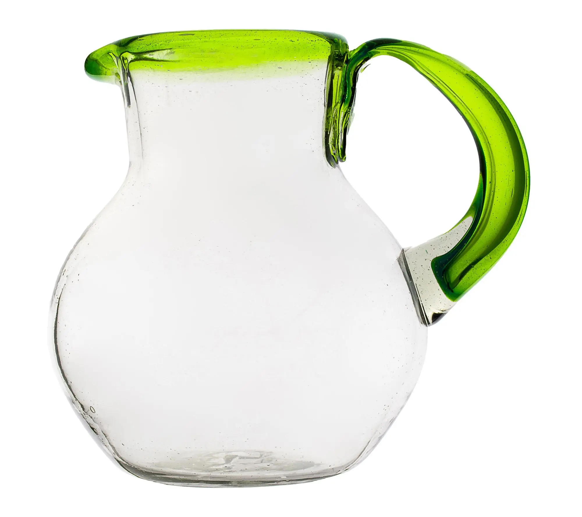 10 Strawberry Street Lime Rim Mexican GlasswarePitcher 10 Strawberry Street Lime Rim Mexican GlasswarePitcher