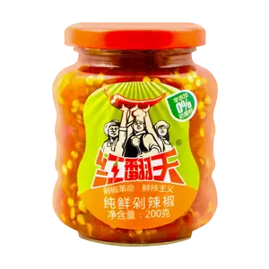 HONGFANTIAN Freshly Chopped Chili Paste for Stir-Fry & Sandwiches - 200g