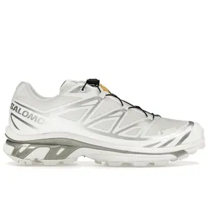 Salomon Men's XT-6 White FTW Silver Hiking Shoes, from StockX