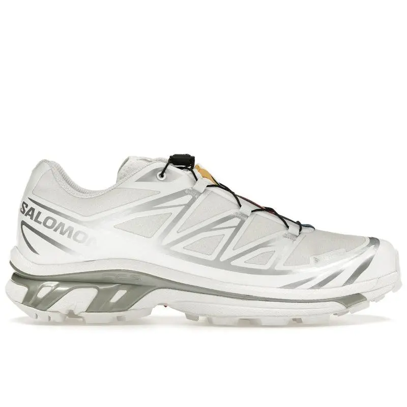 Salomon Men's XT-6 White FTW Silver Hiking Shoes, from StockX