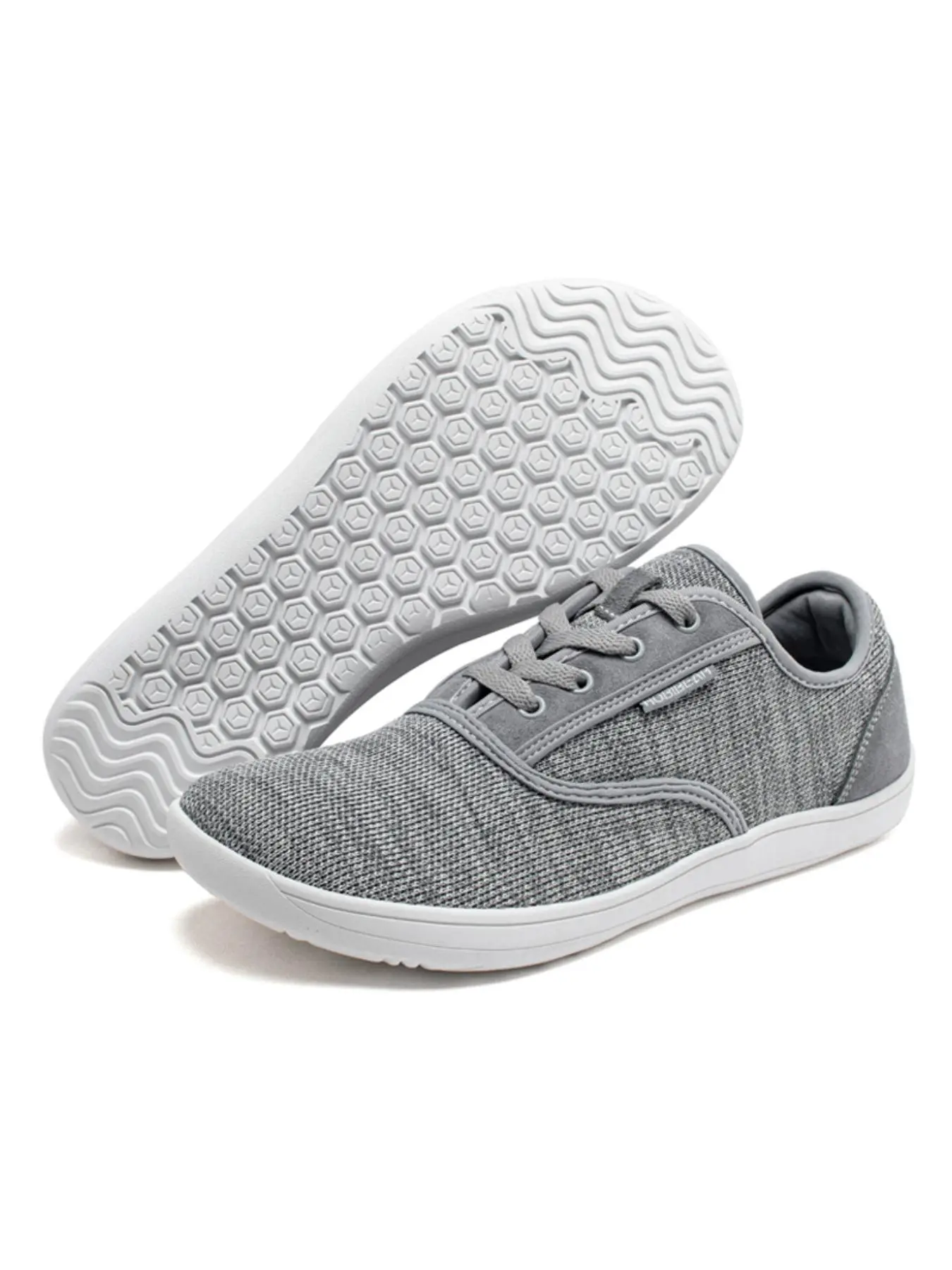HOBIBEAR Barefoot shoes, neutral sports shoes, athletic trainers, casual suede leather versatile shoes, wide toe shoes, foreign trade walking shoes, Trainer Sneaker Footwear, Low Top Trainer