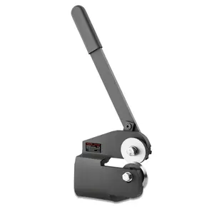 VEVOR Sheet Metal Shear, Throatless Rotary Hand Shear, 16 Gauge Mild Steel Sheet Cutter with 0.06 in Capacity, with Solid Construction, Mounting Type, for Cutting Steel, Copper, Rebar, and Aluminum