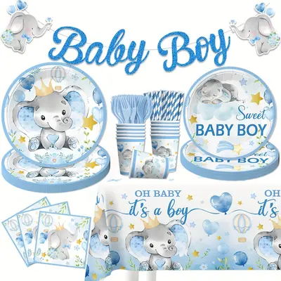 Elephant Party City Baby Boy Shower Elephant Themed Baby Shower