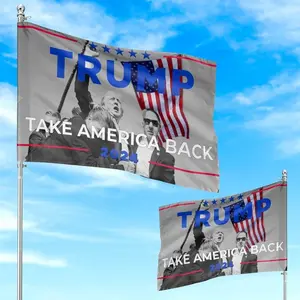 Trump fist pump flag, Trump 2024 flag, MAGA flag, Trump flag, patriotic flag, Trump shooting flag, Trump support flag, take America back