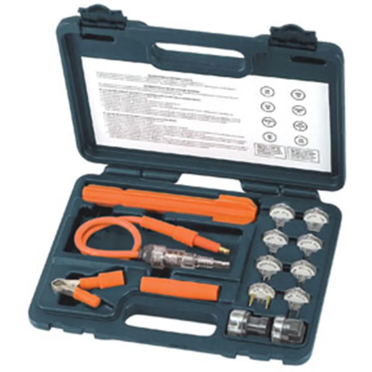 212 MAIN In-Line Spark Checker Kit (Model 36350) for GM Recessed Plugs & GM Vehicles - Includes Noid Lights, 2 IAC Test Lights, Instructions - Supports Signal Analysis, Rough Running Engine Checks, Engine Miss Diagnoses, EFI Signal Detection, Diagnoses En