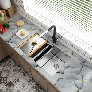 1 Roll 15.7 Inch x 9.8/32.8 Feet Gold Vein Marble Peel and Stick Wallpaper, Marble Pattern Wallpaper, Self-Adhesive Waterproof Oil-Proof Slate Contact Paper, Removable Stone Texture for Home Decor, Easy DIY