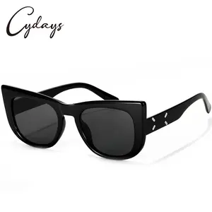 【Clearance】CYDAYS Unisex Cat Eye Non-Polarized Sunglasses, Fashion CatEye Women&Men Sunnies for 2024 Summer CD1031