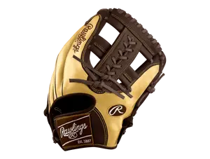 Rawlings Custom 11.50" Inch Laced Single Post Blonde Speed Shell Brown Heart of the Hide Infield Glove