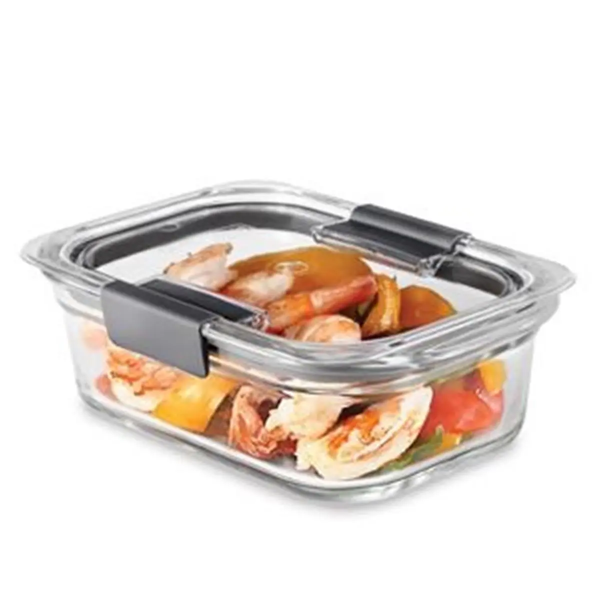 212 MAIN 4.7 Cup Glass Kitchen Food Storage Container with Airtight, Leakproof Lid - Oven-Safe Home Organizer Box (Rubbermaid 275520), Storage Container Lid