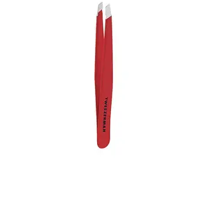 TWEEZERMAN Slant Tweezer in Signature Red TWEEZERMAN Slant Tweezer in Signature Red