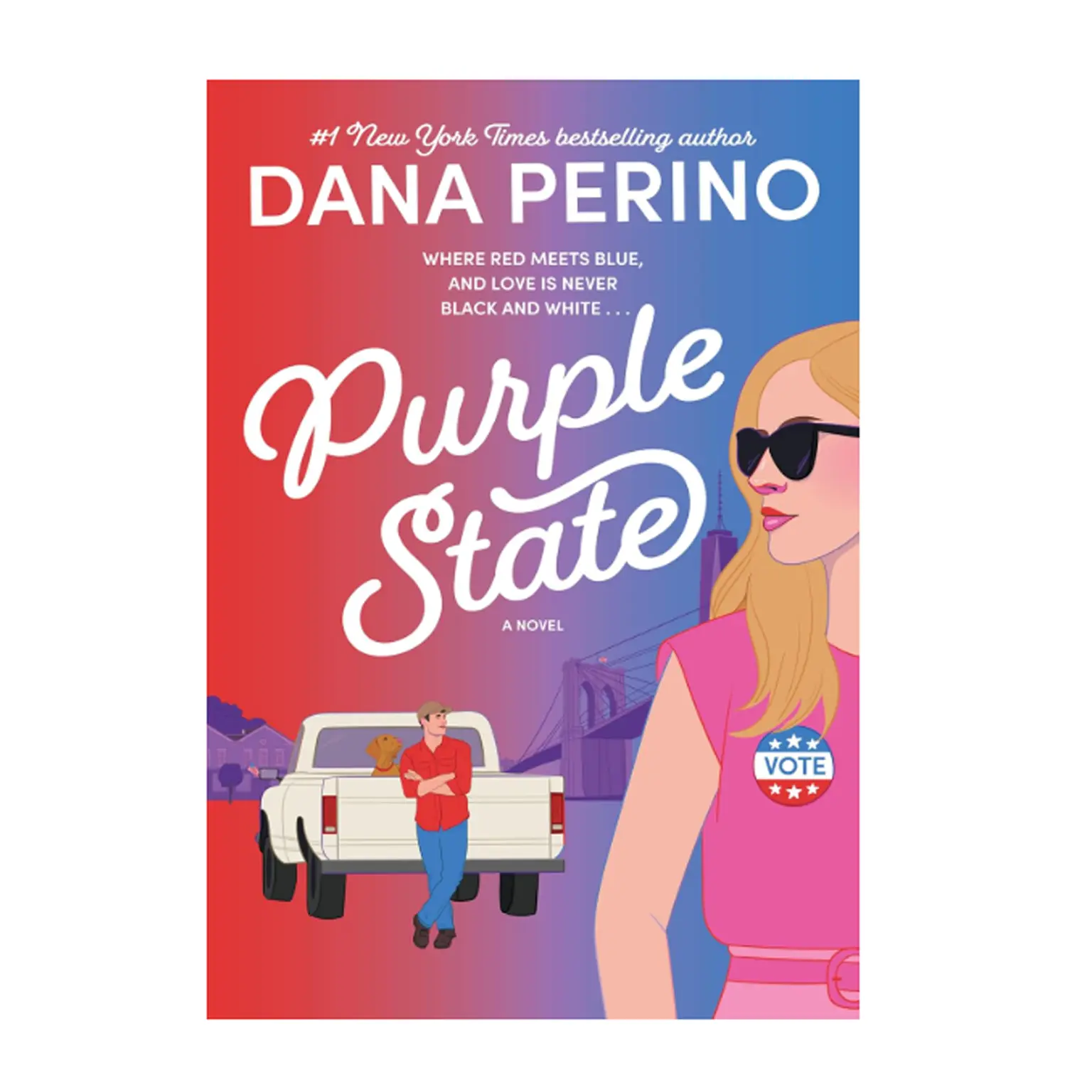 Purple State: True Debut Small-Town Romcom Novel - Bestselling Author and Fox News Host's Literary Work for Fiction Enthusiasts