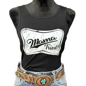 Mama tried women’s tank top