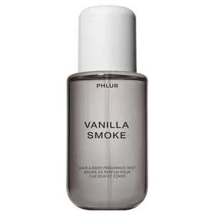 PHLUR Vanilla Smoke Body Mist, 8 Fl Oz - Hair and Body Perfume for Women, Woody Vanilla Perfume Body Spray with Bergamot, Cacao, Incense and Amber Fragrance