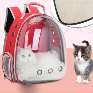 Stylish Modern Pet Carrier Backpacks, Pet Bubble Backpack for Cats Puppies Dogs Bunnies and More