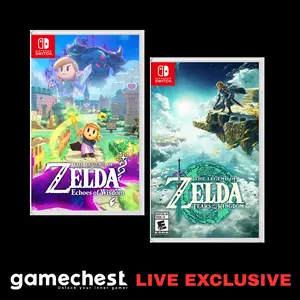 The Legend of Zelda: Echoes of Wisdom & Tears of the Kingdom Switch Game Bundle - Nintendo Switch (Region Free)