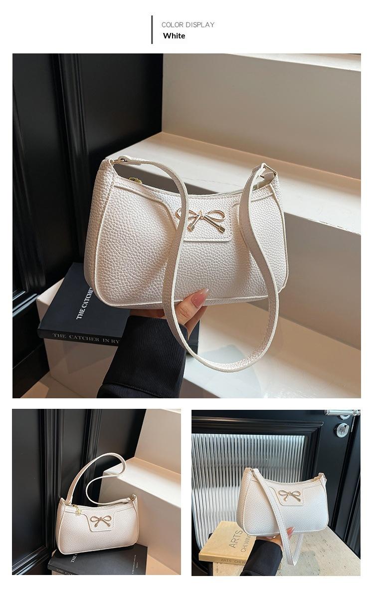 Womens Stylish Bow-Tie Western-Style Underarm Bag