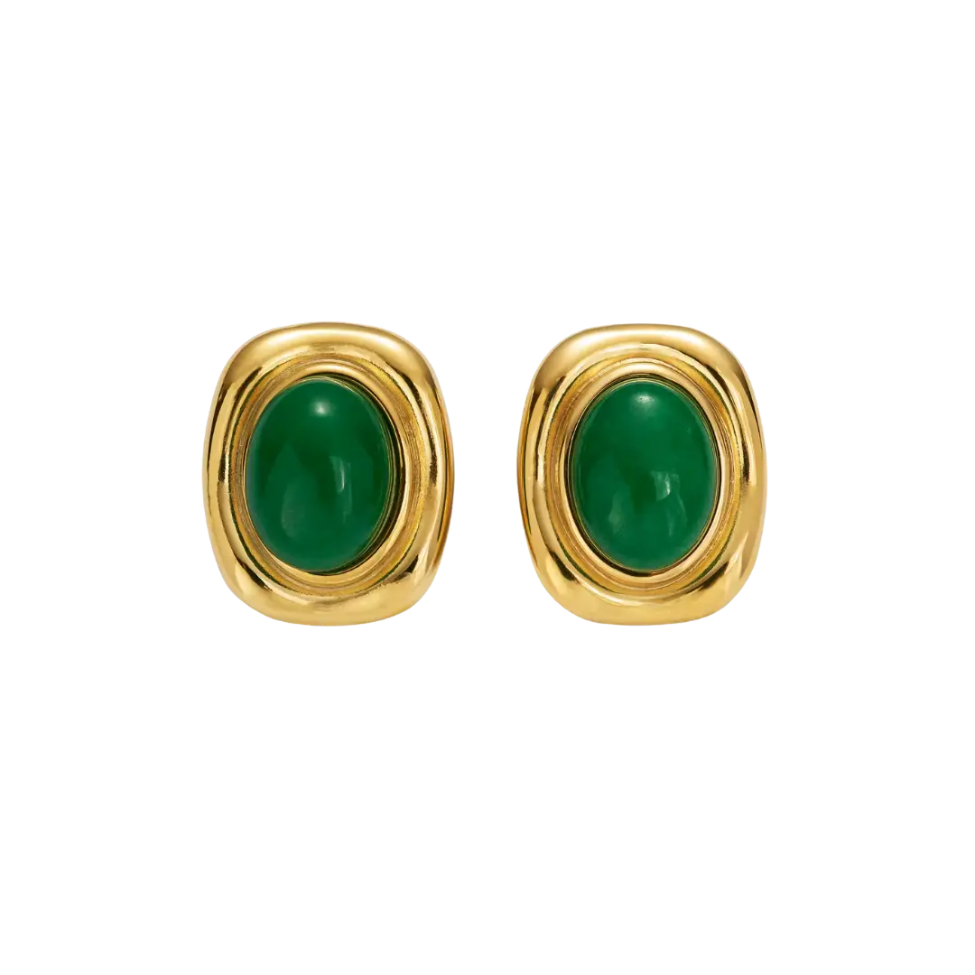 Emerald Studs