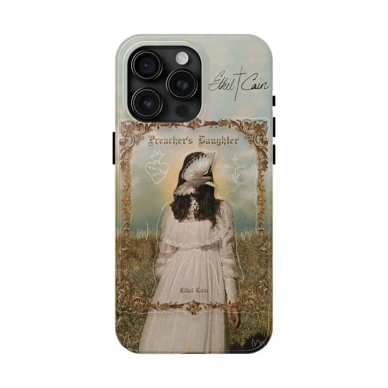 Ethel Cain Themed Two-In-One Drop-Resistant Mobile Phone Case for iPhone17-12Pro Max Pro Plus and Samsung S25 24 23 Protection Safety