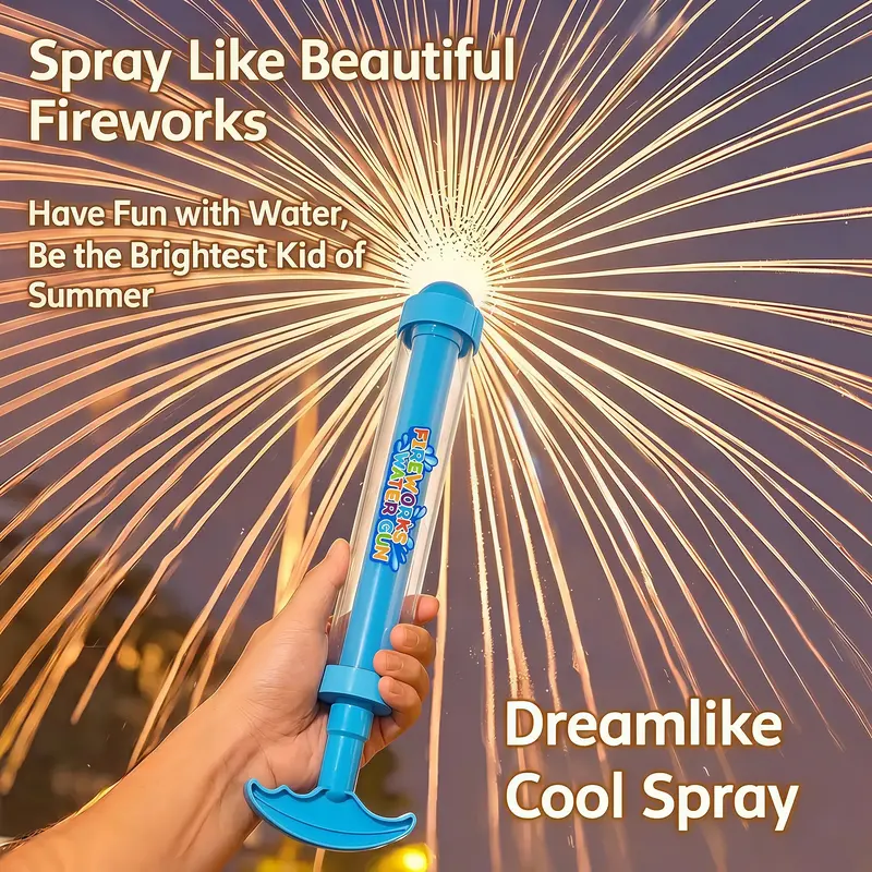 Water Gun Fireworks, Bulk Squirt Water Blaster Guns, Firework Spray Water Soaker Toy Toys for Pool Party Outdoor Summer Water Games #Summervibes