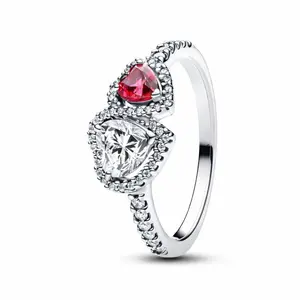 Heart Halo Ring S925