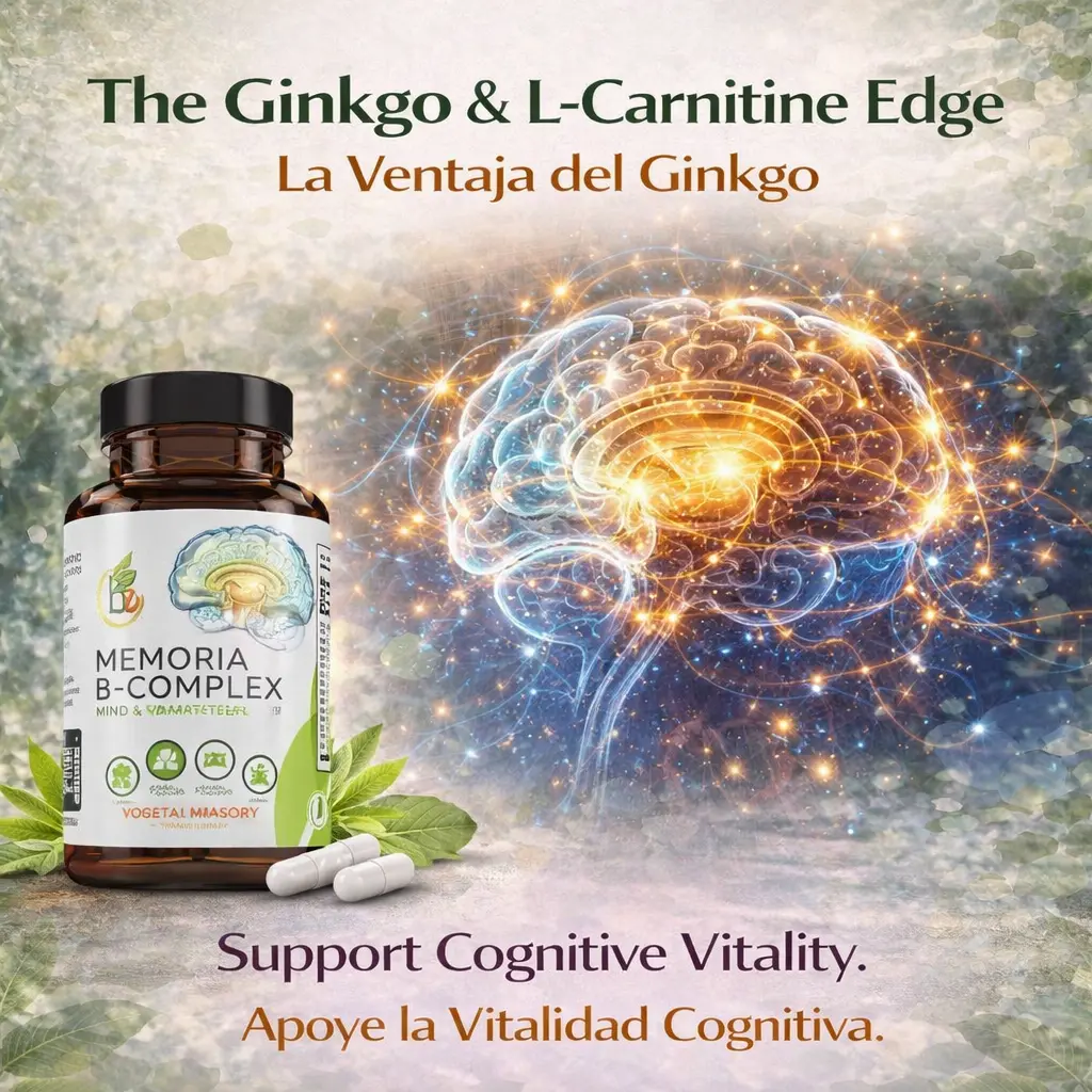 ginkgo biloba l carnitine Memoria B-Complex 1500mg - Advanced Brain & Energy Support Supplement ginkgo biloba l carnitine Memoria B-Complex 1500mg - Advanced Brain & Energy Support Supplement