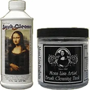 212 MAIN 16 Oz. Art Supplies Paint Brush Cleaner - 2-Piece Kit for Paint Brush Care, Office & School Stationery Maintenance, Two-Piece Kit