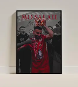 Mo Salah poster – Salah Poster, Art Soccer Poster football Poster Sport Poster Sport gift Poster gift
