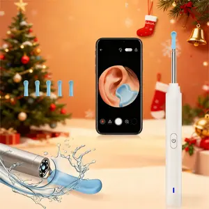 1pc Ear Wax Removal Tool Camera, Ear Cleaner with Light and Camera Ear Wax Cleaner Ear Set Earwax Removal Kit Ear Wax Remover Compatible Suitable for Cell Phones and Tablets