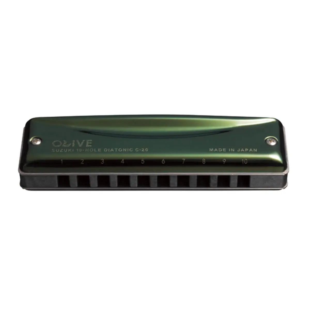 212 MAIN High-Tightness Wood-Composite 10-Hole Diatonic Harmonica - C Key, Airtight, Highly Accurate Manufacturing, Quick Response, Bending Control Musical Instrument for Music Enthusiasts
