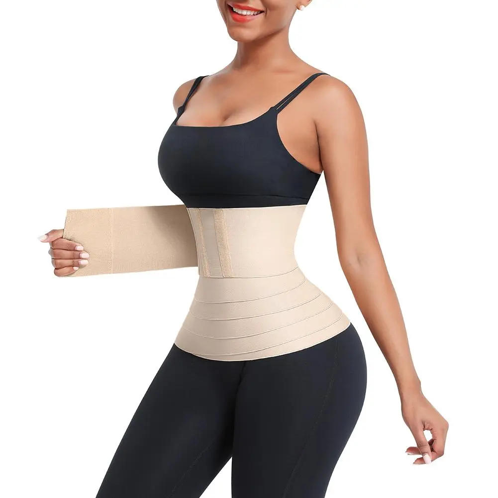 FeelinGirl LiveStream Waist Trainer for Women High-Compression Tummy Shaper Plus Size Fitness Waist Cincher for Gym Training