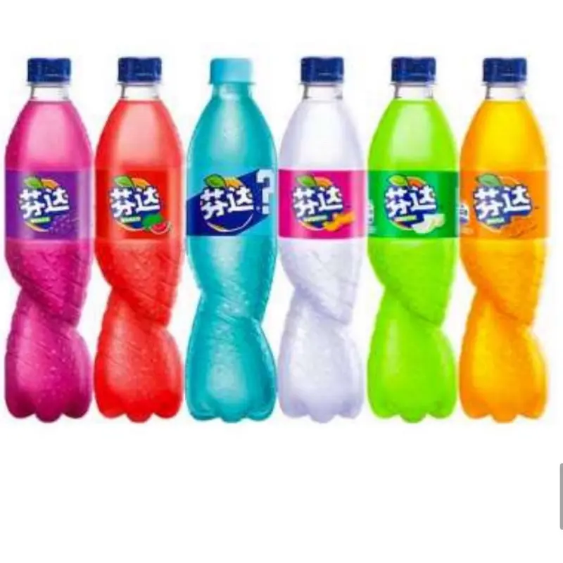 Exotic Fruity Soda Variety 6-Pack Assorted Flavors Refreshing Drink Pack