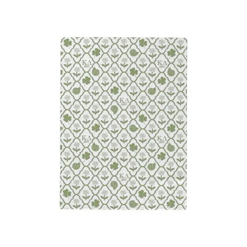 Kappa Delta Lattice Tailgate Throw Blanket
