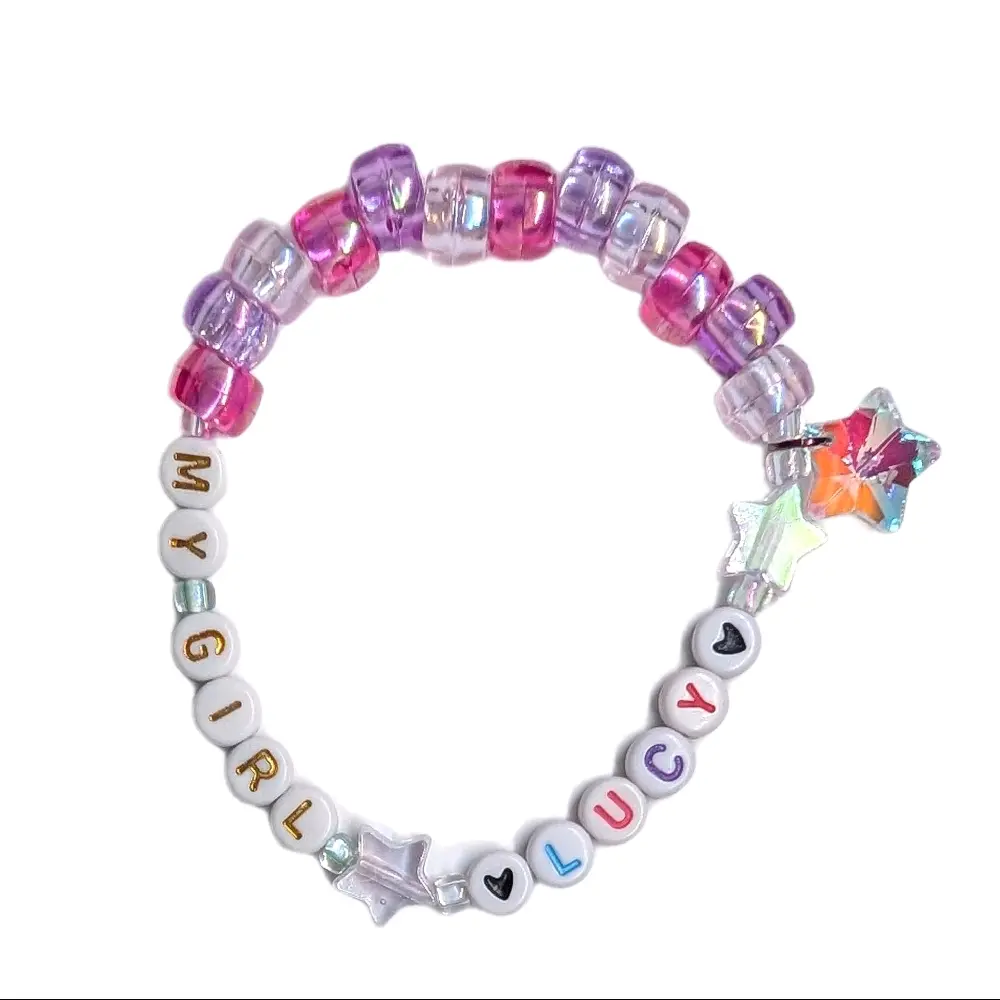 My Girl Lucy Handmade Custom Kandi Bracelet