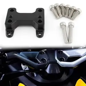 Motorcycle Handlebar Riser Adapter For Yamaha Tmax560/t-Max560/t-Max/tmax 560 (2022-), Cnc Aluminum Alloy Extension Bracket