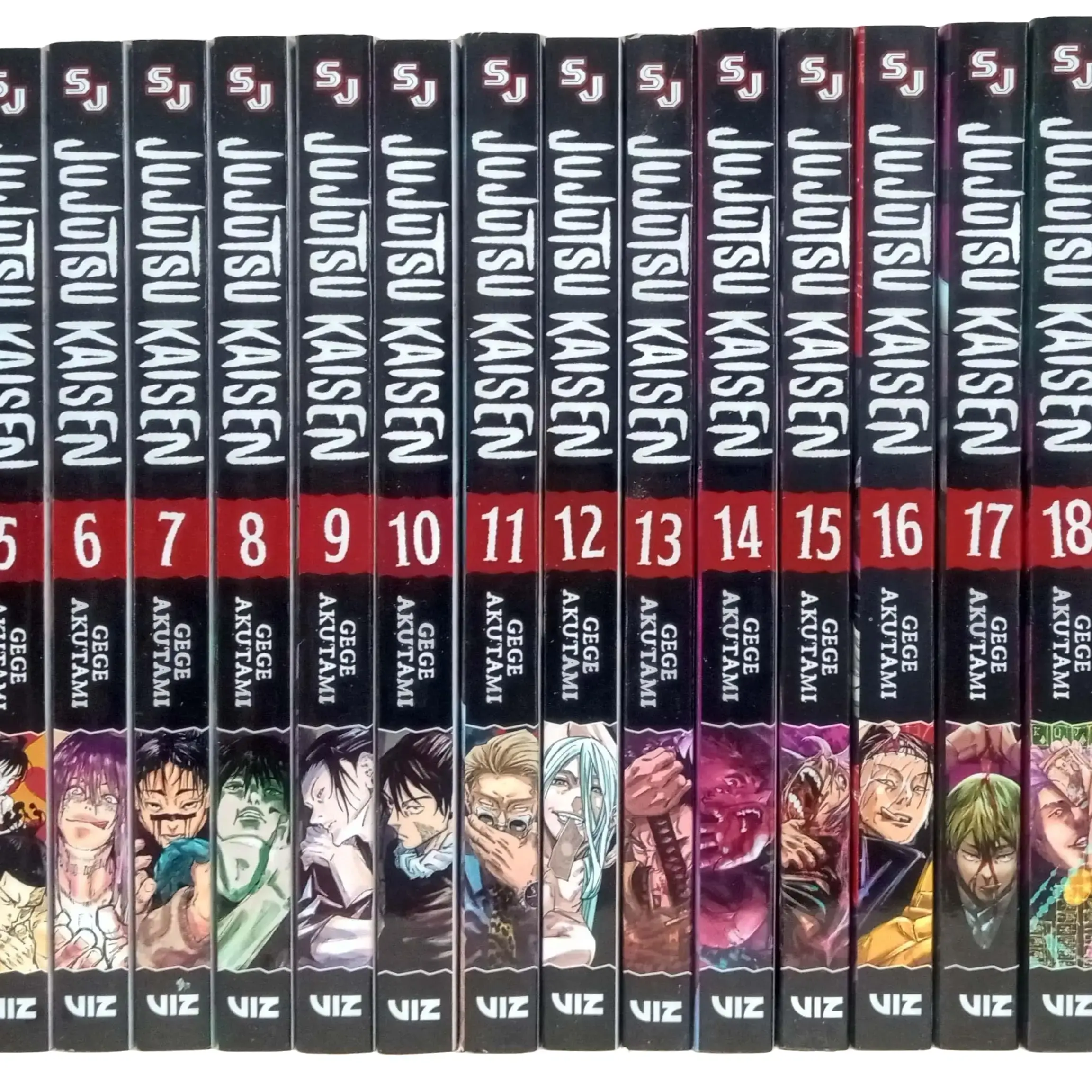 Jujutsu Kaisen Manga Vol. 0-30 (31 books) English Complete Set