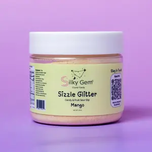 Silky Gem® Sizzle Glitter Sour Dip Mango